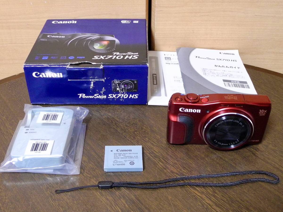 □驚異の光学30倍ズーム・CANON PowerShot SX710 HS・綺麗！□ 高級感