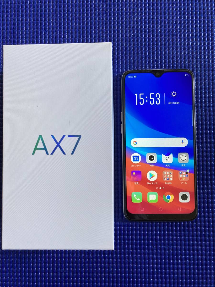 OPPO AX7 ゴールド OPPO - 【スマホ本体】OPPO AX7（ゴールド） SIM