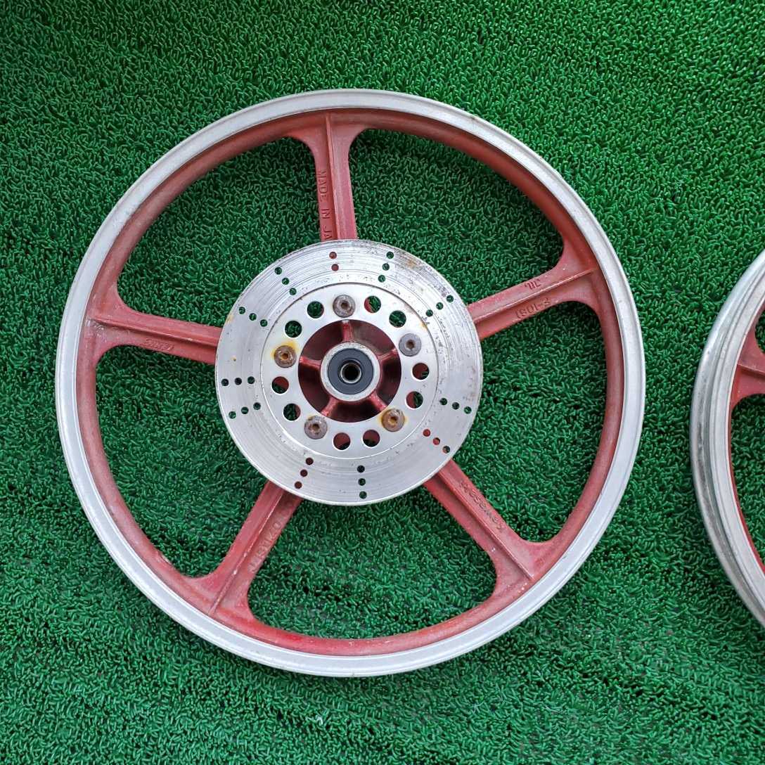 カワサキ　AR50 前後ホイールセット　AR80 Kawasaki AR80 AR50 ホイール 前後
