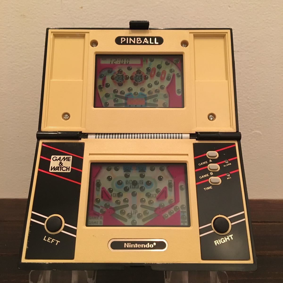 ピンボール 任天堂 ゲームウォッチ TK06136 ブラゼ 即決 【動作品