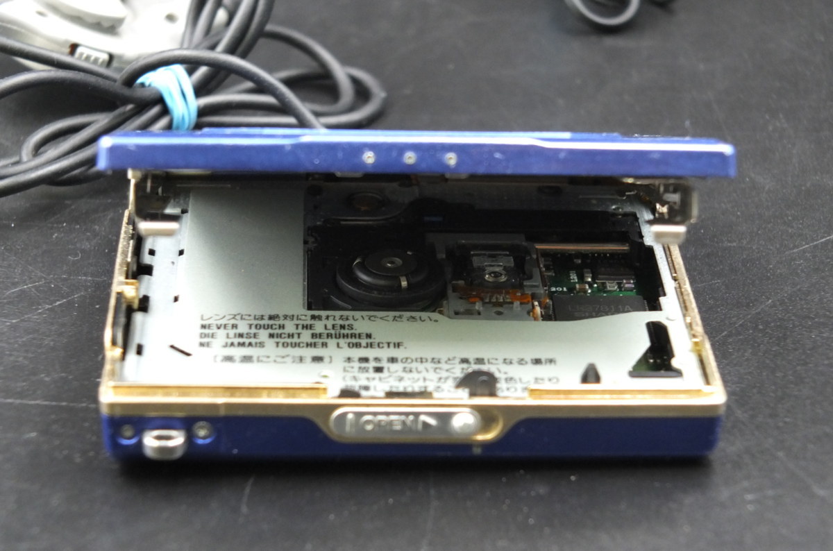 z14687】Pioneer パイオニア ポータブルMDプレーヤー PMD-P5 動作確認