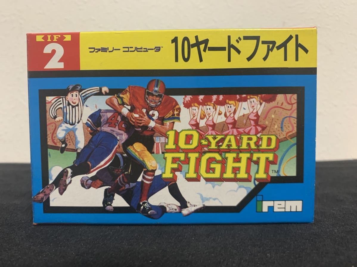 10ヤードファイト ファミコン 希少品です （ファミコンソフト アイレム 
