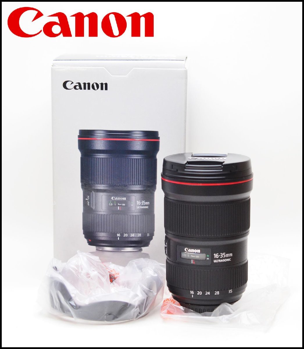 未使用 Canon レンズ EF16-35mm f/2.8L Ⅲ USM EF16-35L3 定価328，900