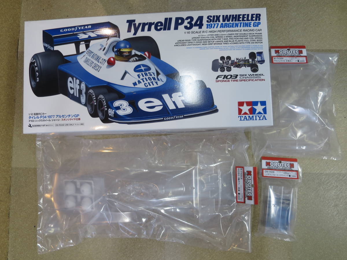 good商品 新品 タミヤ 限定47486 1/10タイレルP34 1977アルゼンチンGP 組立