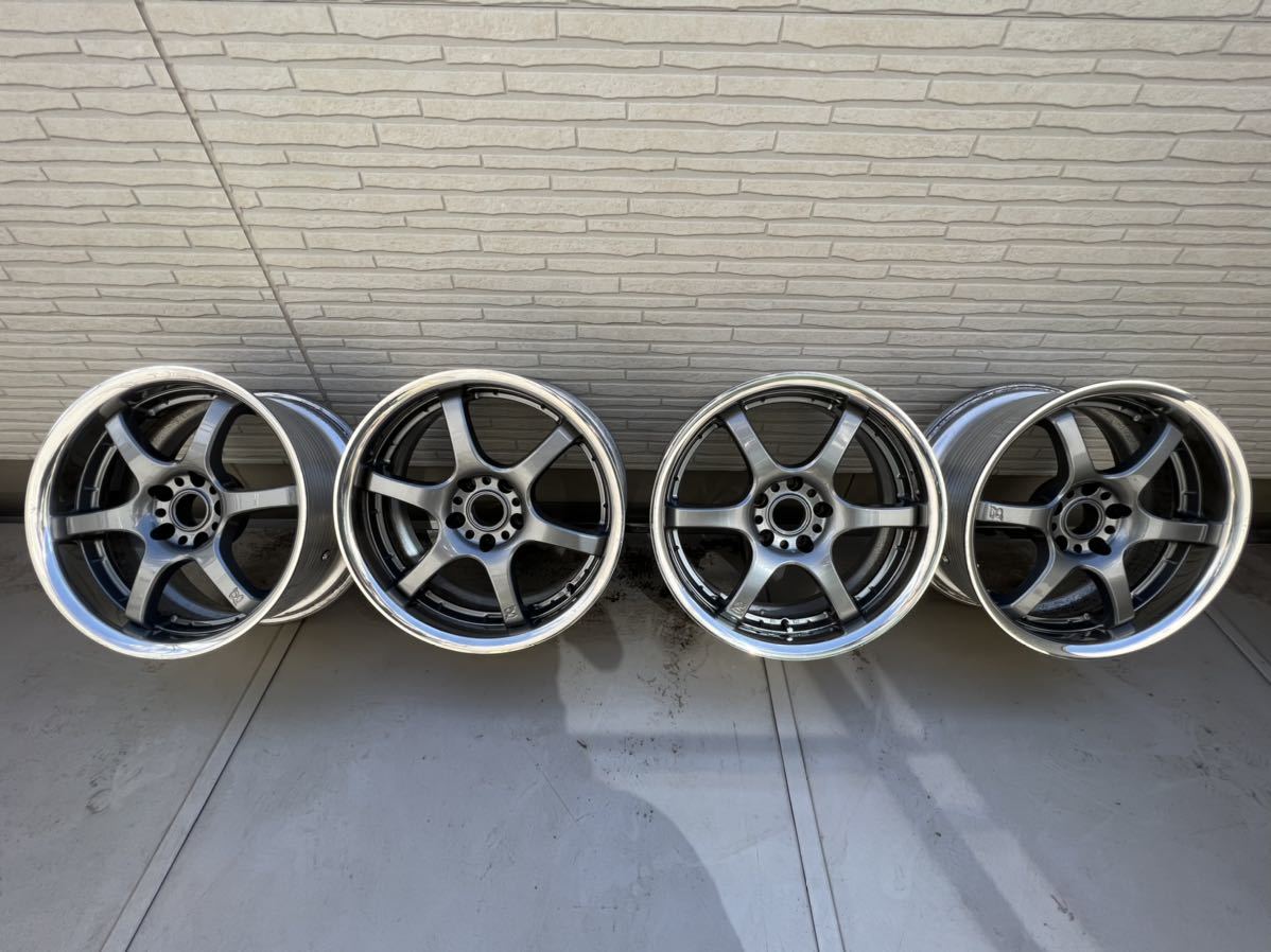 人気 RAYS グラムライツ 57maximum PRO PCD114.3 8.5J+22 サイズ GT-R ランエボ等に 4本セット(5穴)｜売買されたオークション情報、yahooの商品情報をアーカイブ公開 - オークファン 5穴