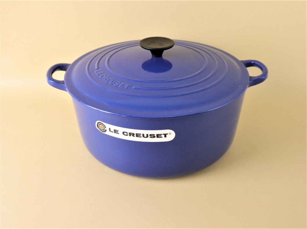 日本未発売 ル・クルーゼ 28cm 両手鍋 限定色マルセイユブルー
