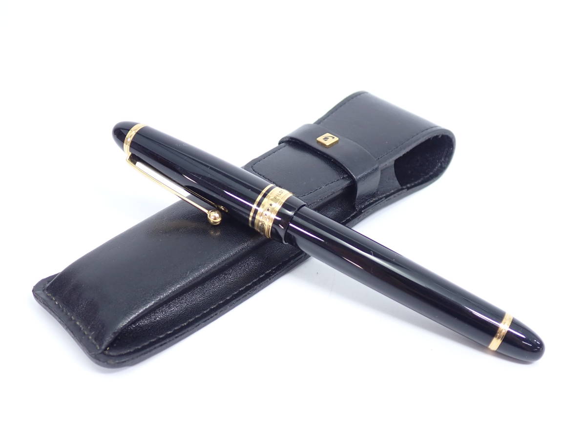 美品　1点 PILOT パイロット 万年筆 CUSTOM 743 カスタム 14K 585 15 筆記用具