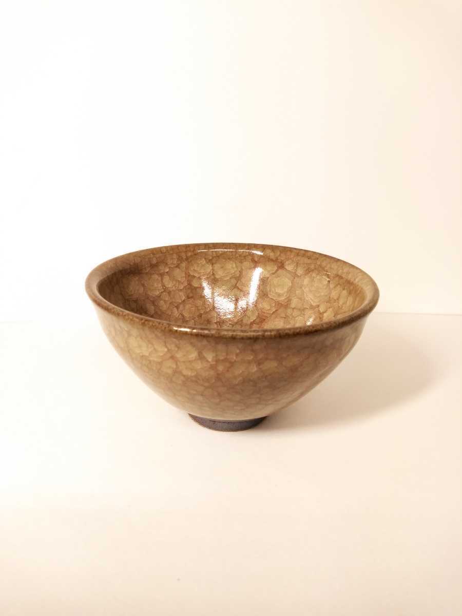 新作，人気セール 京焼 古川利男 米色瓷 氷裂貫入 茶碗 陶印 茶道 茶道具 茶器 煎茶 検索 茶懐石 茶湯 茶事 作家物 抹茶碗 在銘(茶碗)｜売買されたオークション情報、yahooの商品情報をアーカイブ公開 - オーク 京焼
