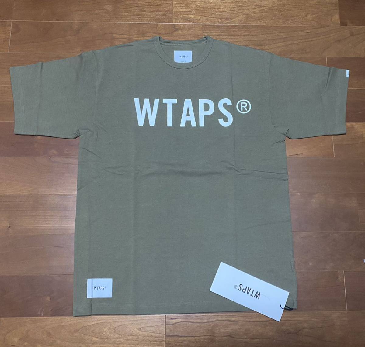 WTAPS SS ⁄ COTTON BANNER 21SS - TEE WTAPS◇BANNER 白藍綠灰色 Green T-