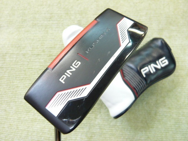 秋田道 レフティ☆PING 2021 KUSHIN 4 パター【34インチ】☆ピン