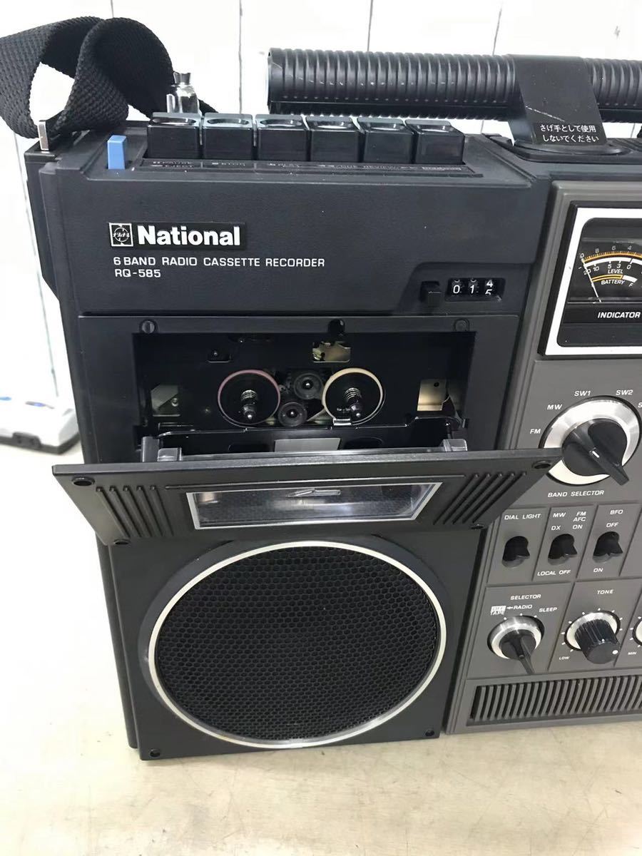 National RQ-585 ラジカセ ナショナル 6BAND ラジオ ジャンク SW1～SW4