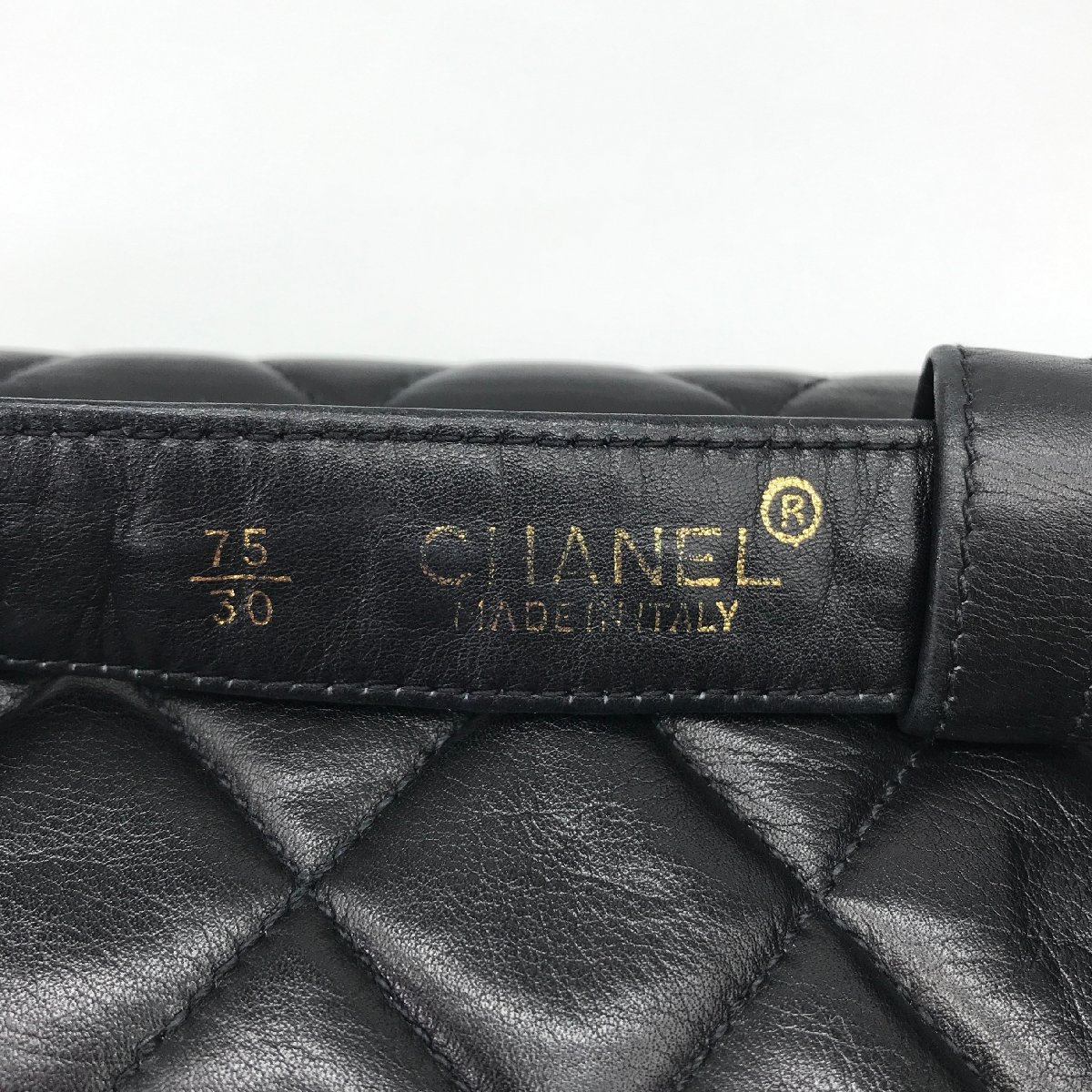 M5436 1円 良品 CHANEL シャネル ココマーク ターンロック マトラッセ 