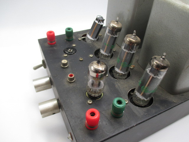 1円、自作・真空管アンプ 84-39・ナショナル wide range output