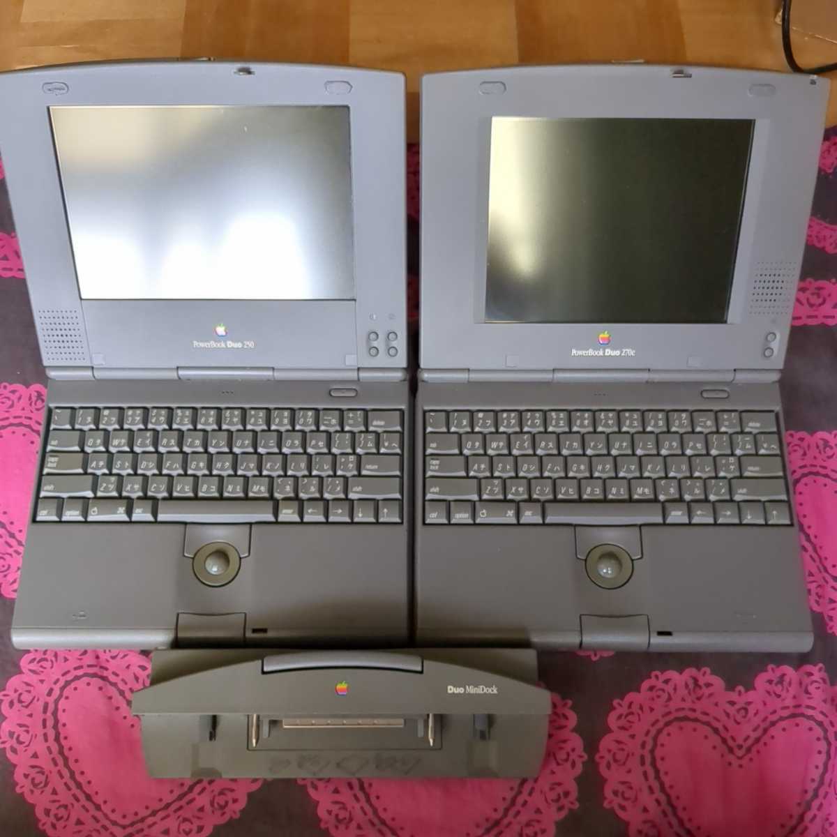 Apple powerbook Duo 250 270c MiniDock 動作未確認 ジャンク Duo