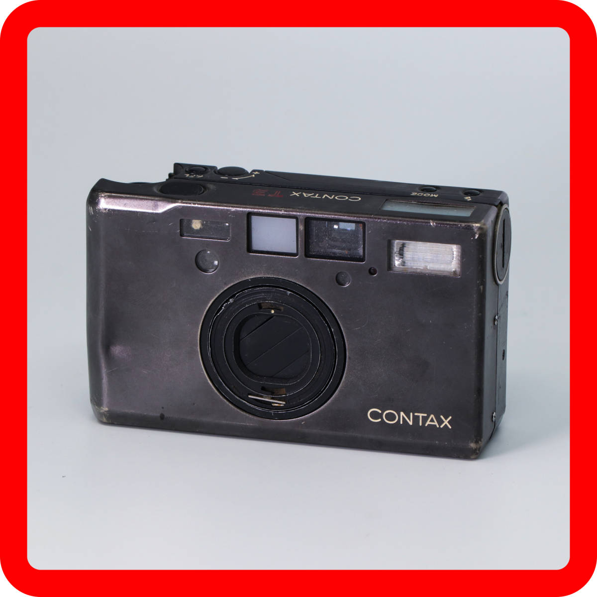 ジャンク Contax T3 Black Data Back コンタックス フィルムカメラ T3