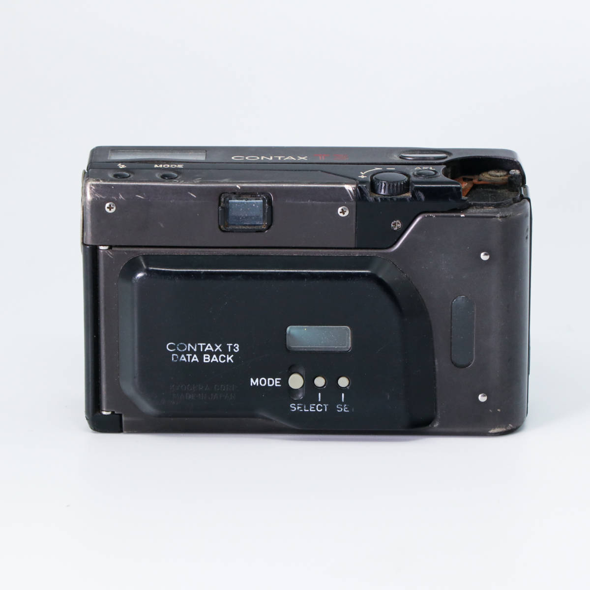 ジャンク Contax T3 Black Data Back コンタックス フィルムカメラ T3