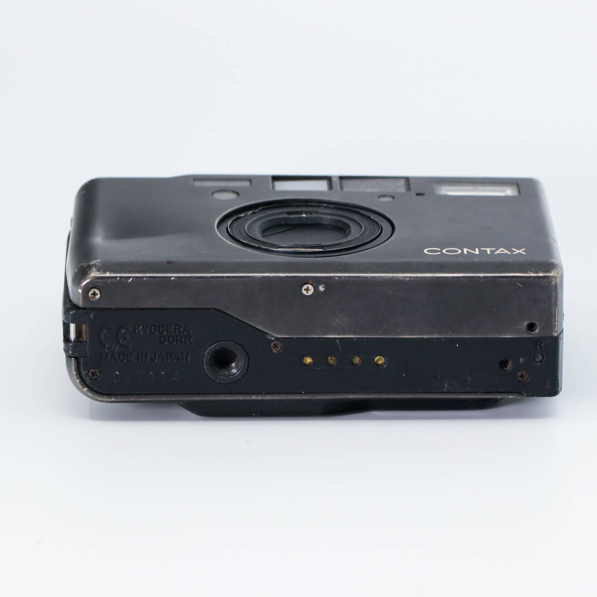 ジャンク Contax T3 Black Data Back コンタックス フィルムカメラ T3 