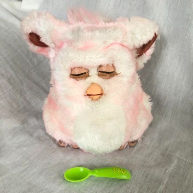 ファービー 2 英語版 2005 ストロベリースワール 可動 海外版 furby