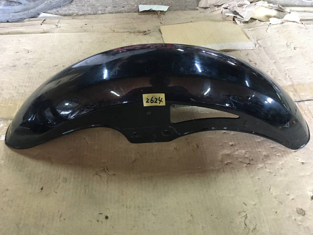 GPZ400F GPZ550 GPZ550F 純正 フロントフェンダー 黒 ブラック 旧車