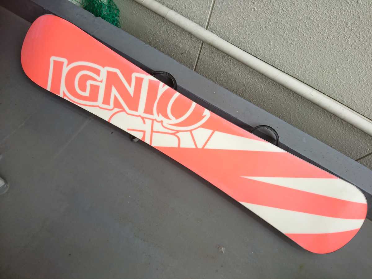 IGNIO スノーボード ビンディング 150 赤黒 【公式通販】