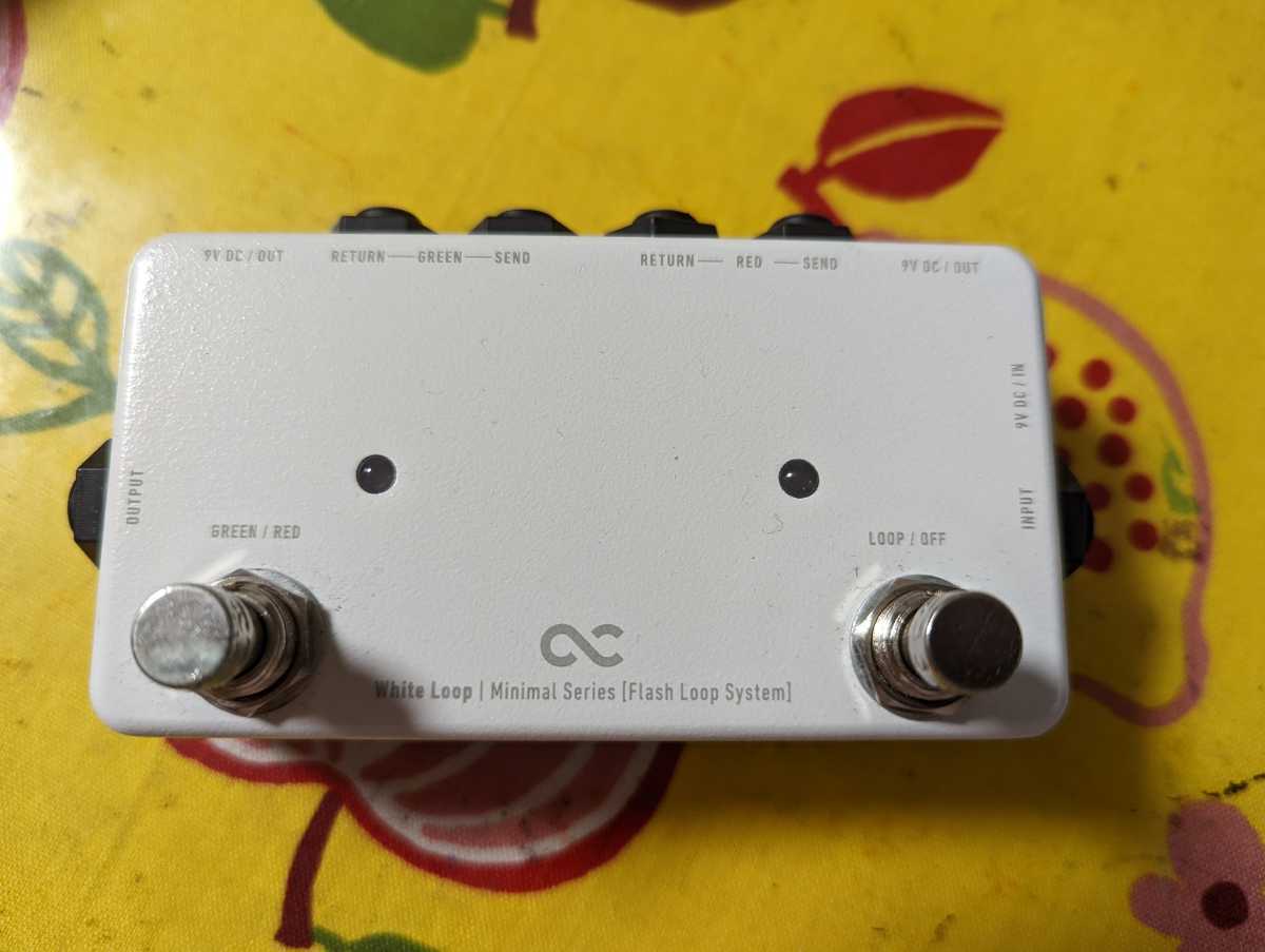  2Loopスイッチャー ワンコントロール Minimal Series White Loop(エフェクター)｜売買されたオークション情報、yahooの商品情報をアーカイブ公開 - オークファン エフェクター