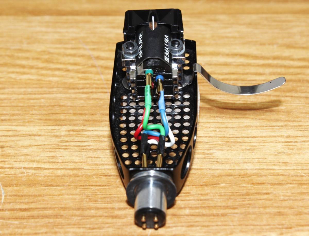 ♪SHURE V15 TYPEⅢ鏡面白文字＋VN35E純正針付動作品NO.164♪(MM 