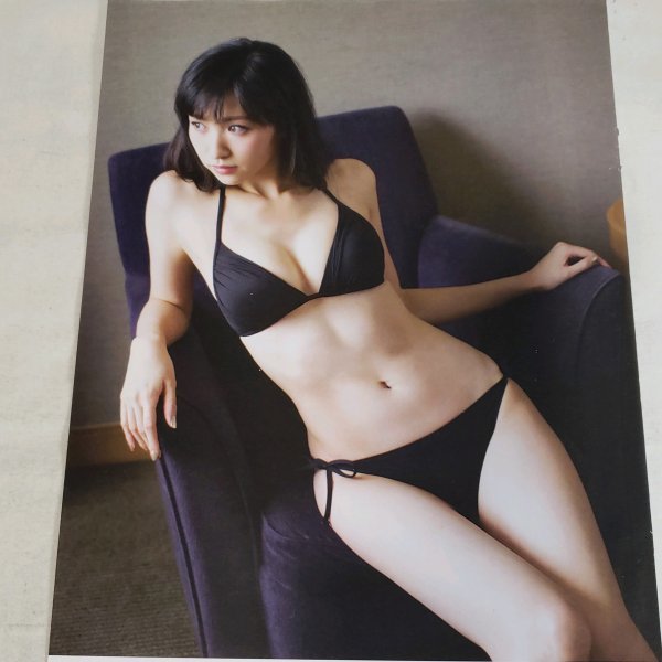 BM942 横山ルリカ（アイドリング!!!）◇切り抜き 9ページ 切抜き 水着