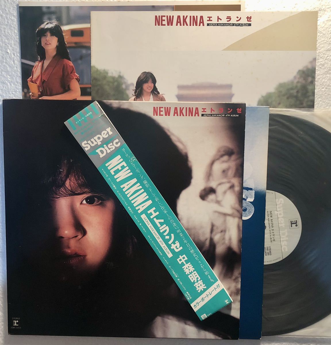 中森明菜 エトランゼ Super Disc エトランゼ Super AKINA LP, Disc