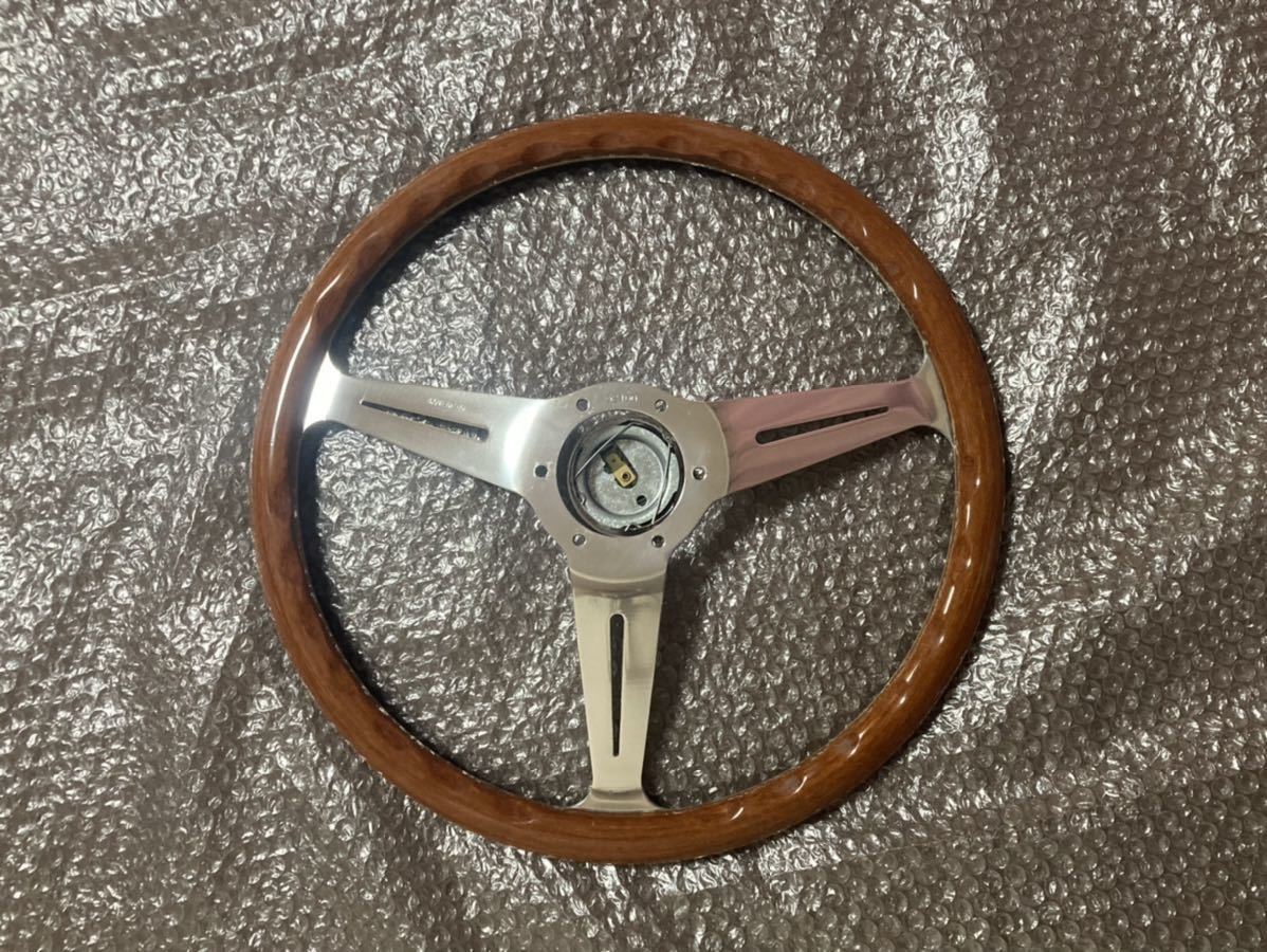 ナルディ NARDI クラシック 36φ ウッドステアリング 旧車 当時物 33 36