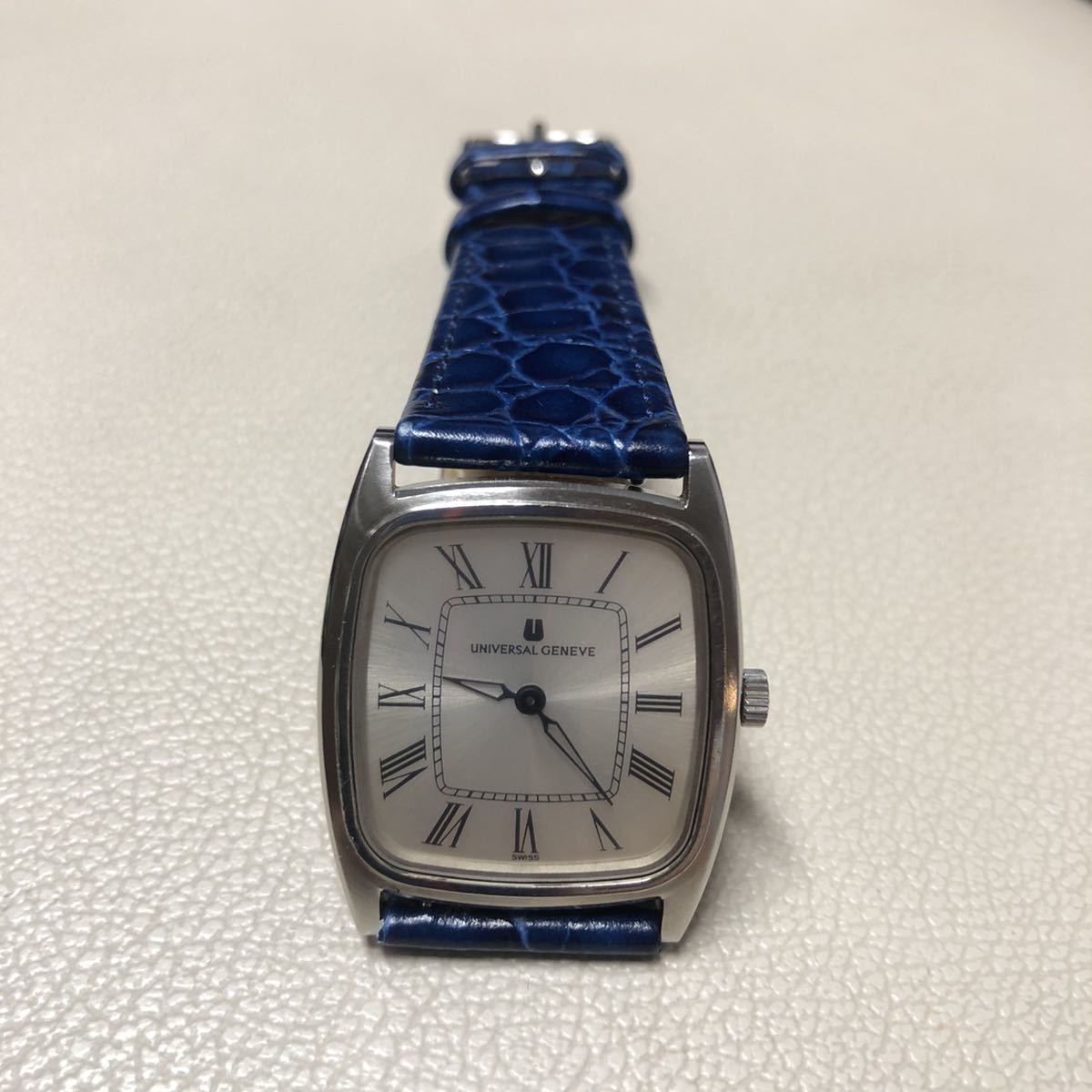 ルキア 電波ソーラー 腕時計 希少.SEIKO 1B25-0AL0 青調 1b25（腕時計