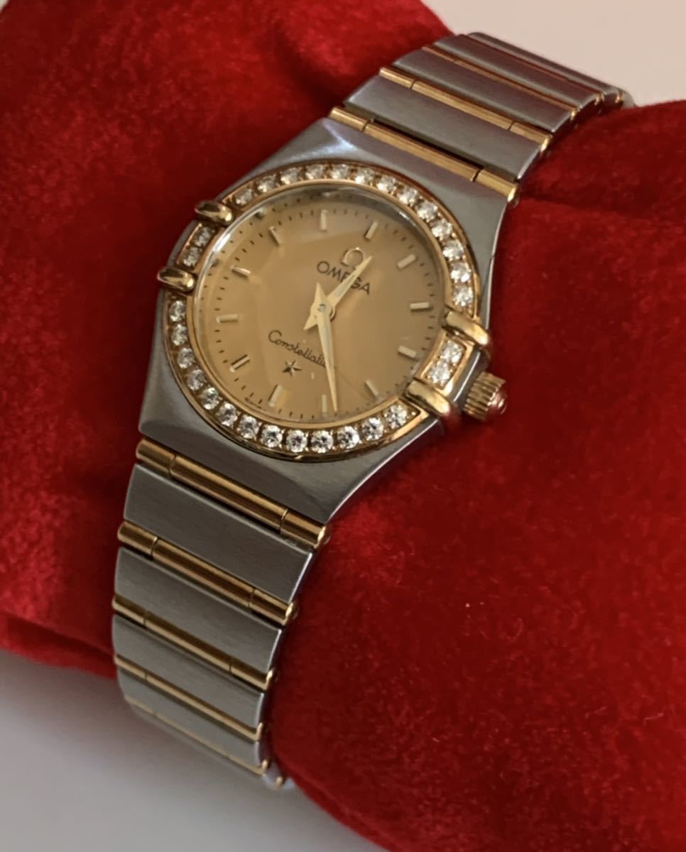(中古)OMEGA コンステレーション　ミニ　レディース　腕時計_1