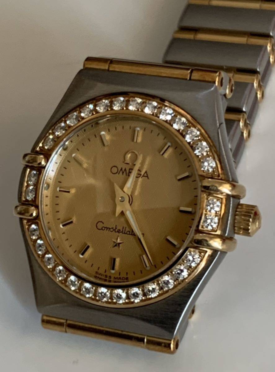 (中古)OMEGA コンステレーション　ミニ　レディース　腕時計_4