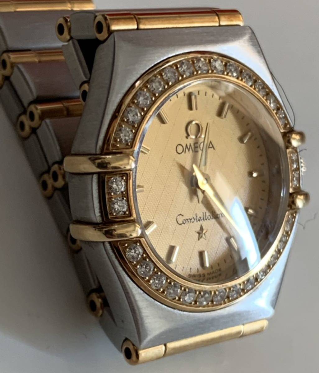 (中古)OMEGA コンステレーション　ミニ　レディース　腕時計_5