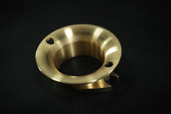 FCR 28 31 33 小型　スモールボディ　ファンネル　真鍮　バフ掛け FCR28～33 真鍮 削り出し スモールボディ ファンネル FCR28 FCR32