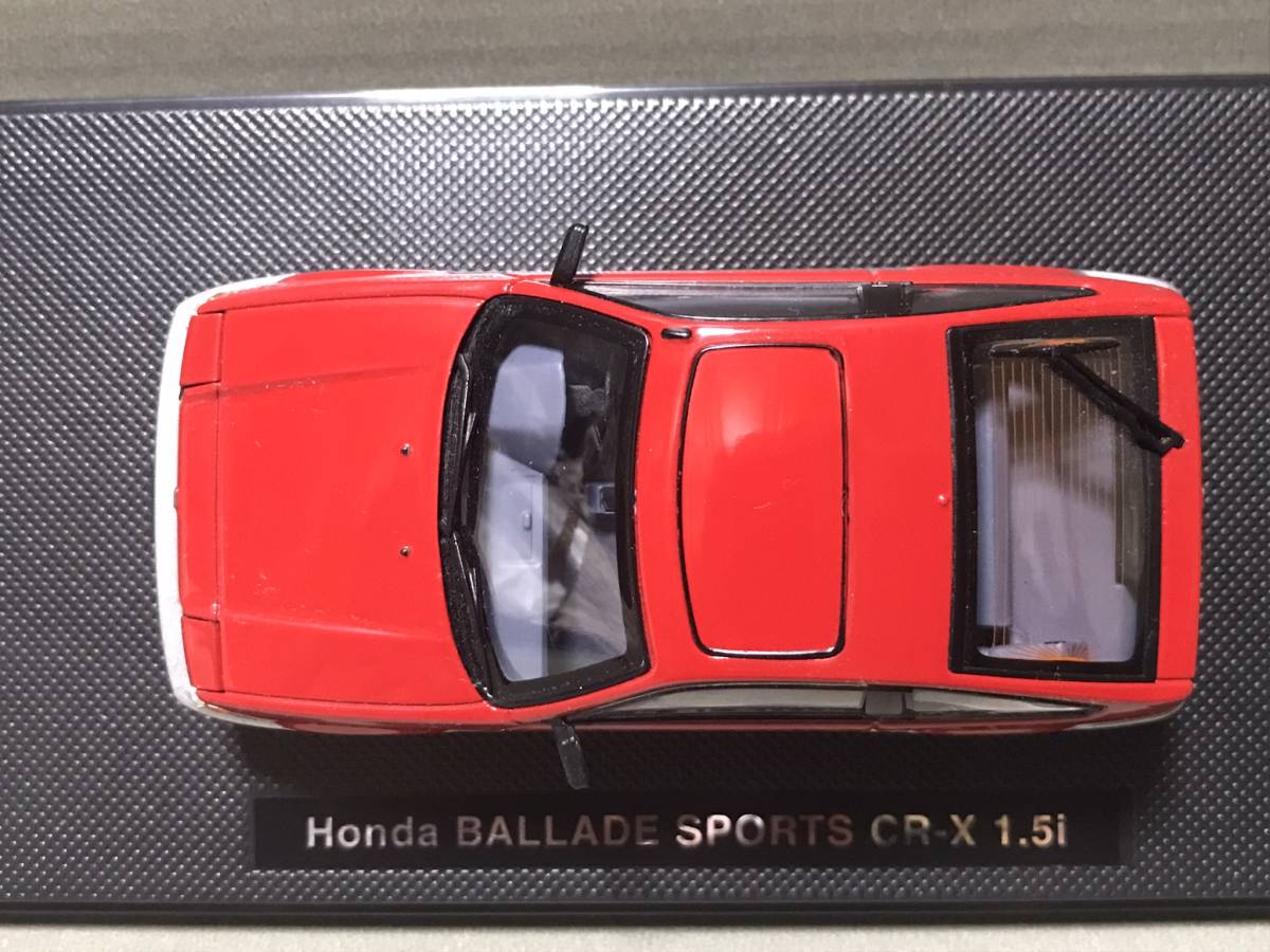 エブロ1/43 ホンダバラードCRーX1.5i 【公式】【認定店】【公式認証】