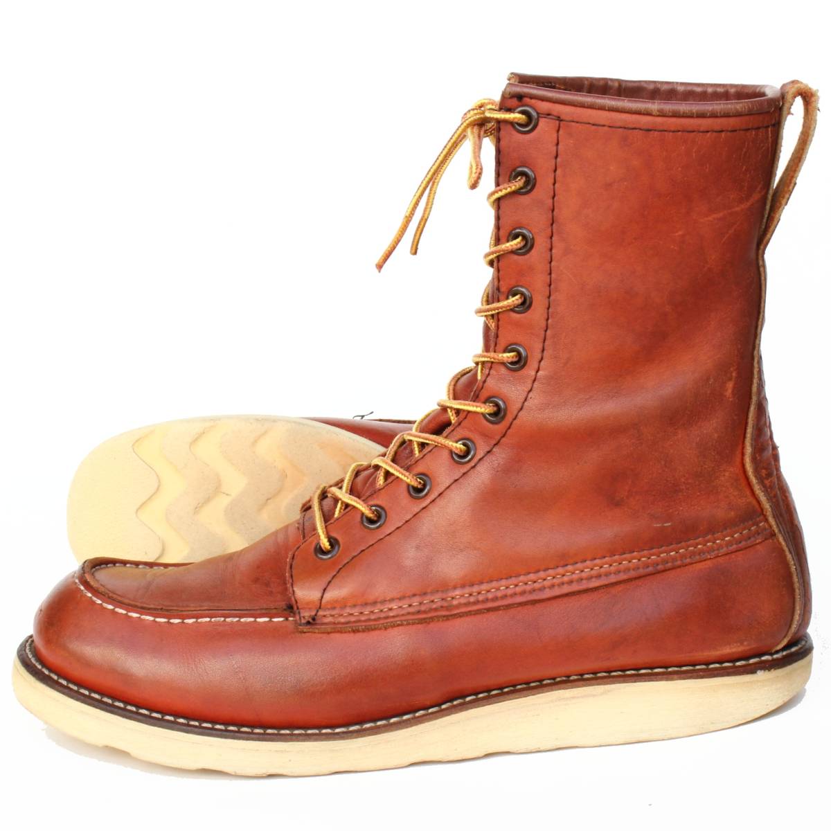 21532)93年製REDWING877レッドウィング9.5B 9.5インチ BワイズBウィズ 