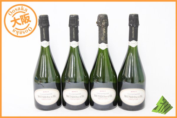 □注目! ムタール キュヴェ プレスティージ BRUT 750ml 4本 A シャトー