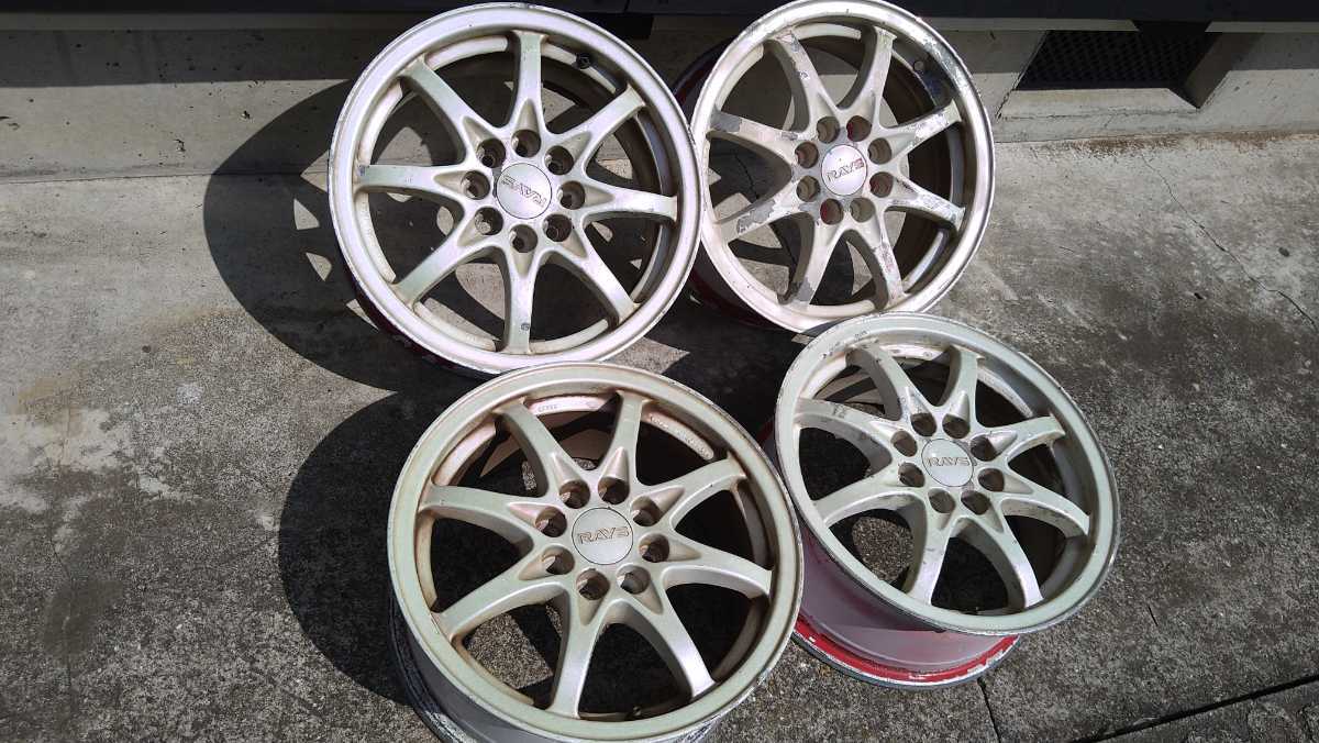 希少 軽量 絶版 RAYS レイズ GR-N VOLK RACING アルミホイール 4本 14