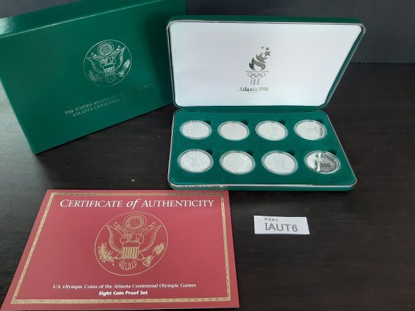 IAUT6 1996年 アトランタオリンピック 記念コインセット プルーフ 1
