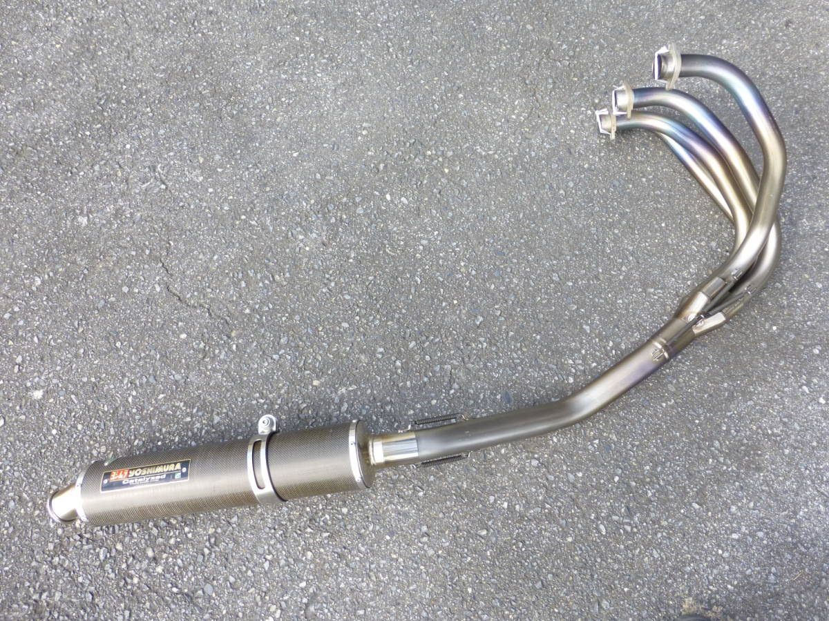 SUZUKI GSX1400 ヨシムラ チタンサイクロン カーボンサイレンサー 中古