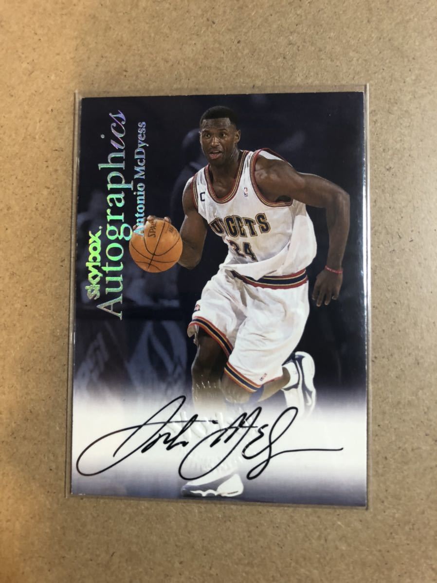 99-00 Fleer Skybox Autographics Antonio McDyess アントニオ 