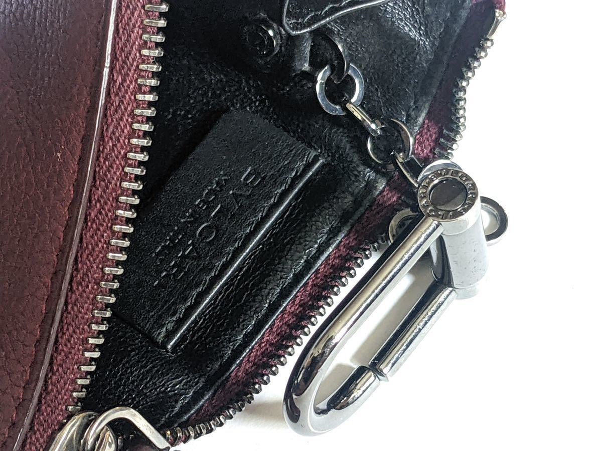 ブルガリ コインケース BVLGARI 1円 小銭入れ ショルダー カードケース 