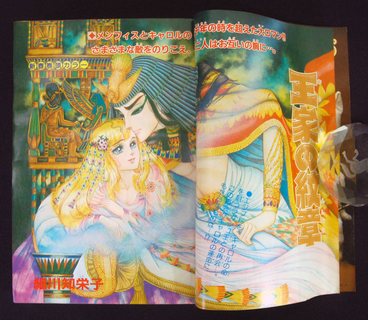 月刊プリンセス 王家の紋章 細川知栄子 魔弾の射手 青池保子 秋田書店