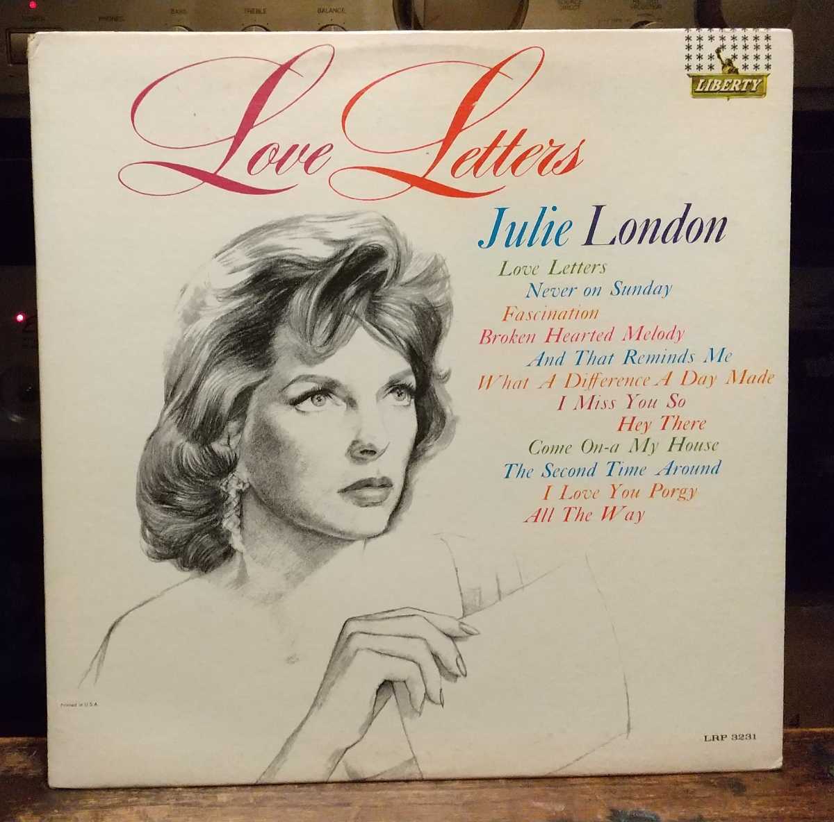  LP USオリジナル モノラル 美盤 JULIE LONDON Love Letters / ジュリー ロンドン(ボーカル)｜売買されたオークション情報、yahooの商品情報をアーカイブ公開 - オークファン ボーカル