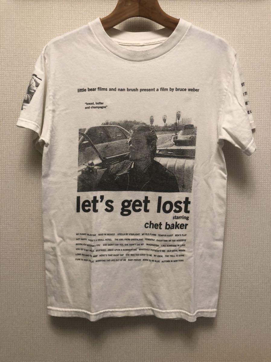 高品質，HOT BRUCE WEBER let's get lost Chet Baker Tシャツ ブルースウェーバー レッツゲットロスト チェットベイカー 90's ヴィンテージ(Tシャツ)｜売買されたオークション情報、yahooの商品情報をアーカイ Tシャツ