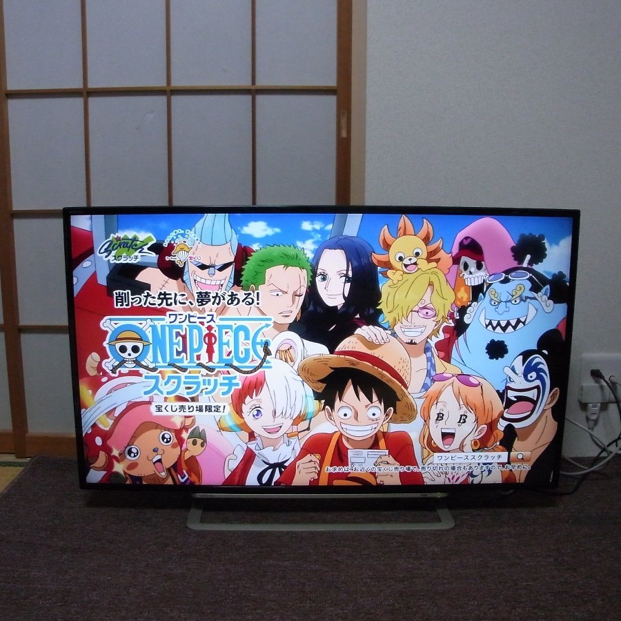 TOSHIBA 43型 フルHD LED液晶テレビ REGZA 43J10 東芝 43V型液晶テレビ 