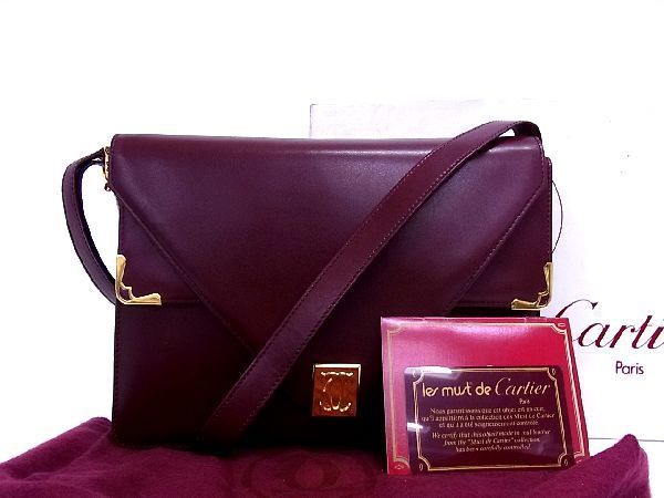 ◇【売り切り】Cartier カルティエ マストライン クラッチバッグ