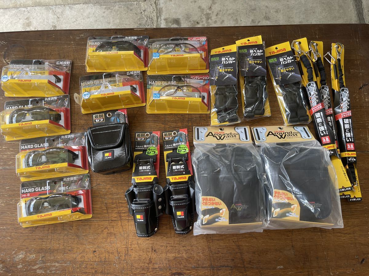 新作入荷 タジマ ツールセット 保護メガネ ＆ 道具ホルダー類(大工道具一般)｜売買されたオークション情報、yahooの商品情報をアーカイブ公開 - オークファン 大工道具一般