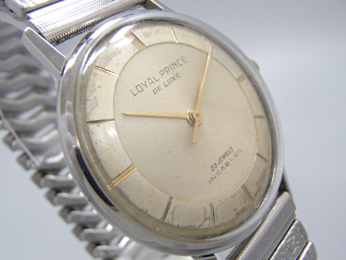 R385☆可動品☆ ロイヤルプリンス LOYAL PRINCE DELUXE 23石 INCABLOC 