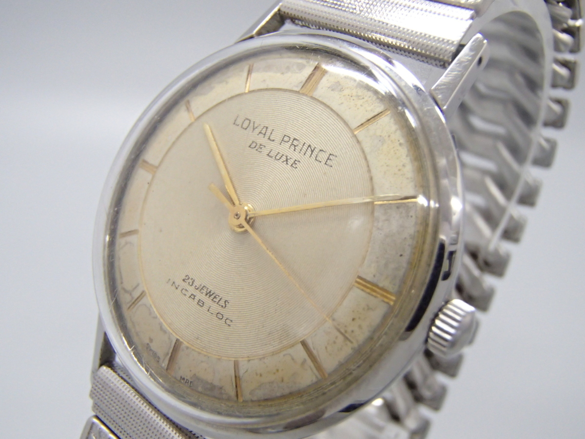 R385☆可動品☆ ロイヤルプリンス LOYAL PRINCE DELUXE 23石 INCABLOC 